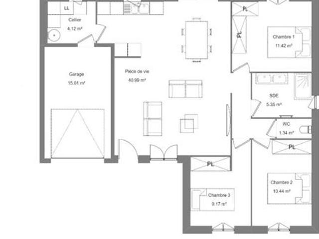 Maison vente à Vierzon, Lury-sur-arnon