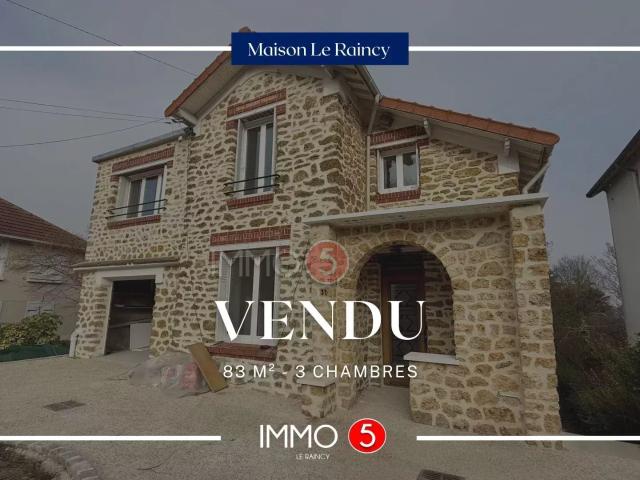 Maison vente à Mairie, Le Raincy