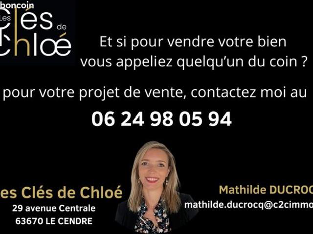 Maison vente à Clermont-Ferrand, Cournon-d'auvergne