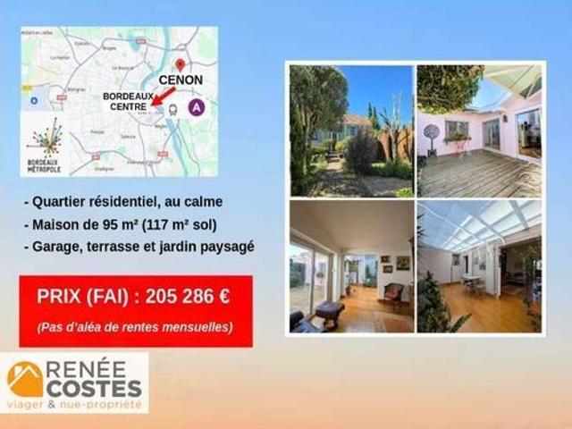 Maison vente à Bordeaux, Cenon