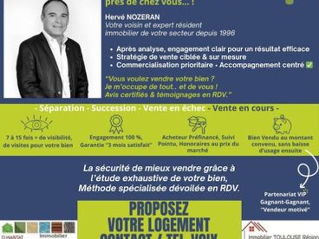 Maison vente à Toulouse, Rouffiac-tolosan