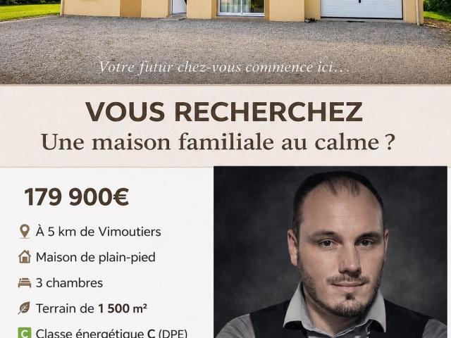 Maison vente à Mortagne-au-Perche, Canapville