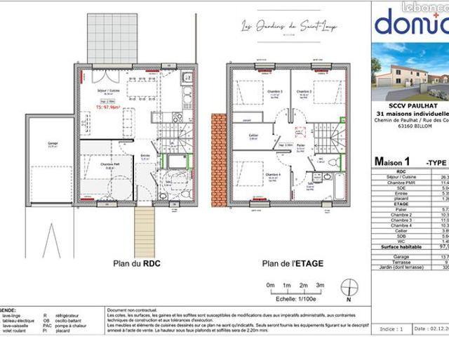 Maison vente à Clermont-Ferrand, Billom