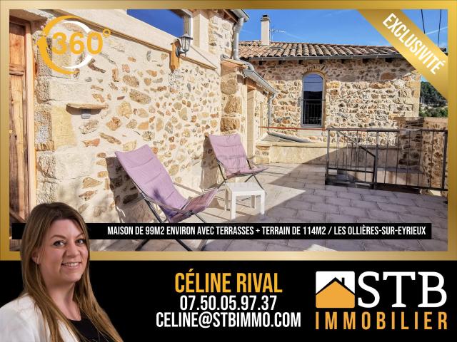 Maison vente à Privas, Les Ollières-sur-eyrieux