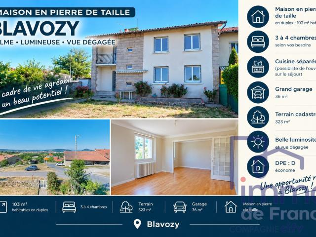 Maison vente à Sainzelles, Blavozy