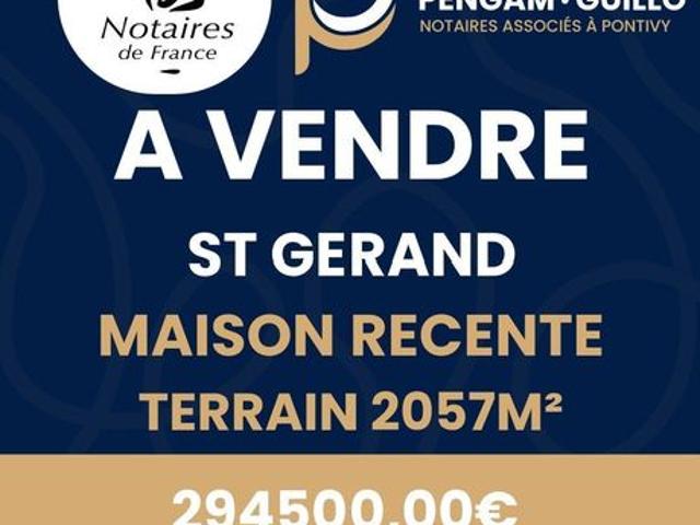 Maison vente à Saint-Gérand, Saint-Gérand-Croixanvec