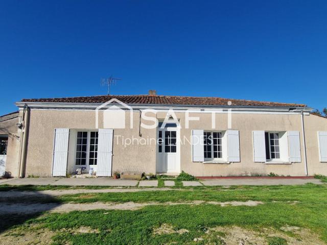 Maison vente à La Rochelle, Vérines