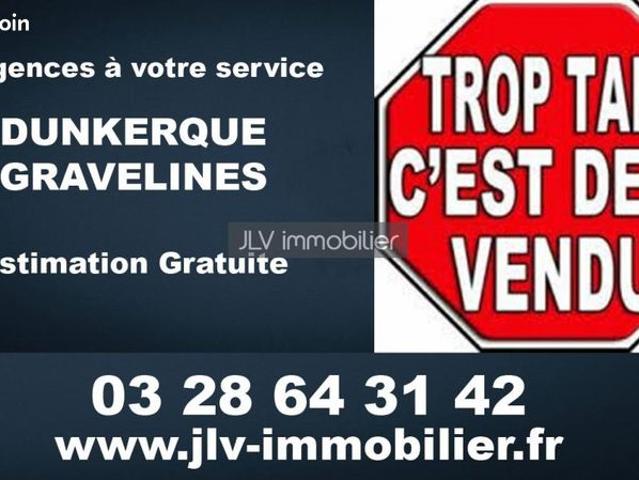 Maison vente à Dunkerque, Loon-plage