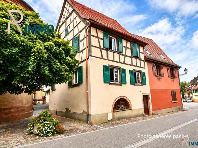 Maison vente à Colmar-Ribeauvillé, Wettolsheim