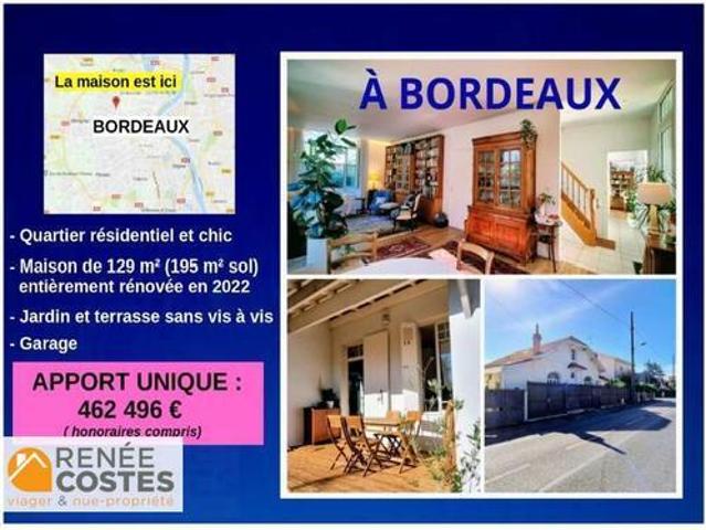 Maison vente à Bordeaux