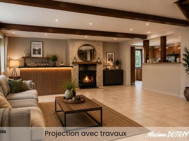 Maison vente à Loches, Château-renault