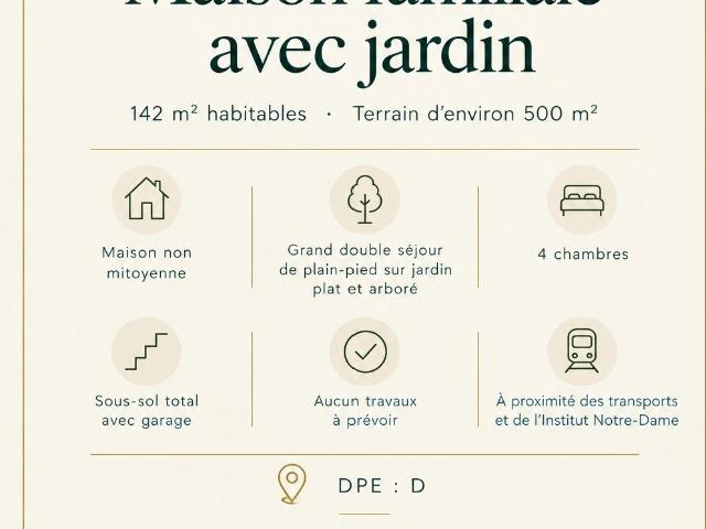 Maison vente à Les Hautes Sorrières, Meudon