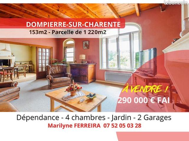 Maison vente à Saintes, Dompierre-sur-charente