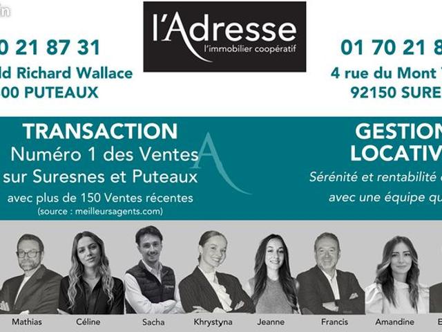 Maison vente à Nanterre, Suresnes