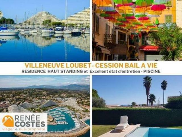 Maison vente à Grasse, Villeneuve-loubet