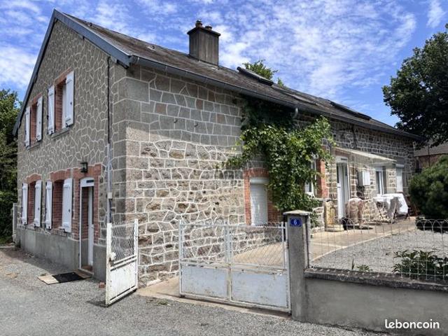 Maison vente à Guéret, Bosmoreau-les-mines