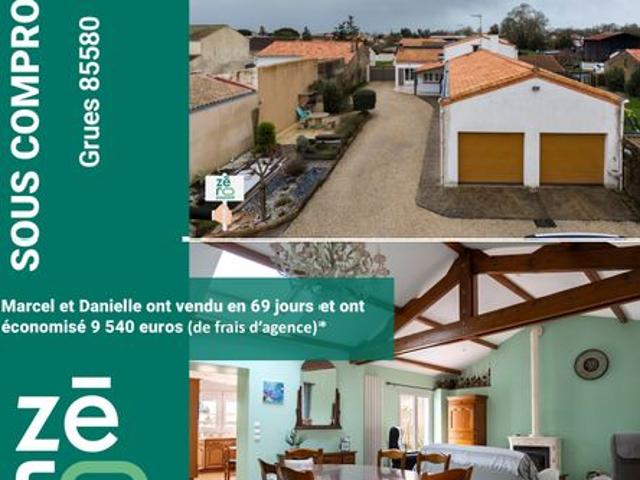 Maison vente à Fontenay-le-Comte, Grues