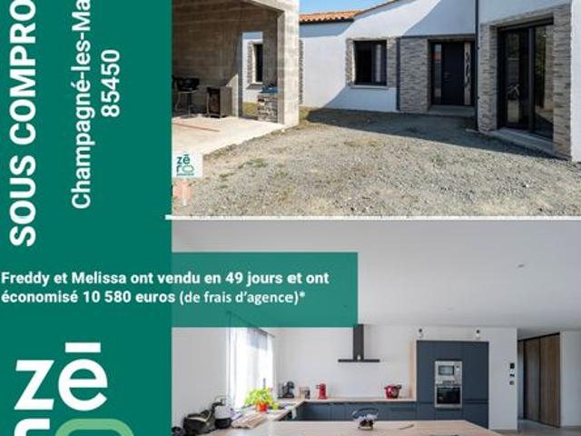 Maison vente à Fontenay-le-Comte, Champagné-les-marais