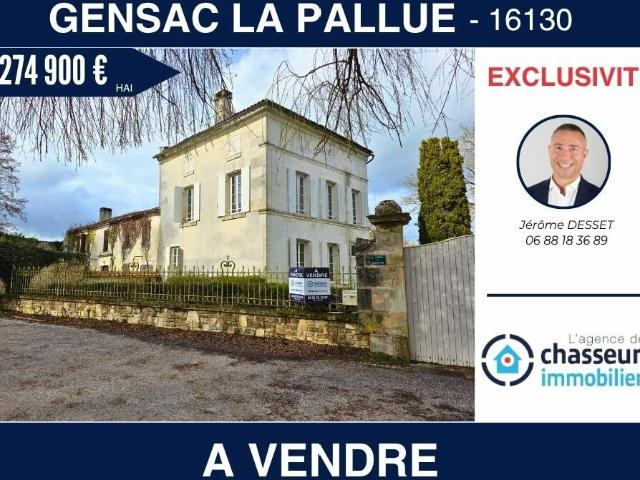 Maison vente à Cognac, Gensac-la-pallue