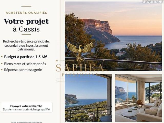 Maison vente à Marseille, Cassis