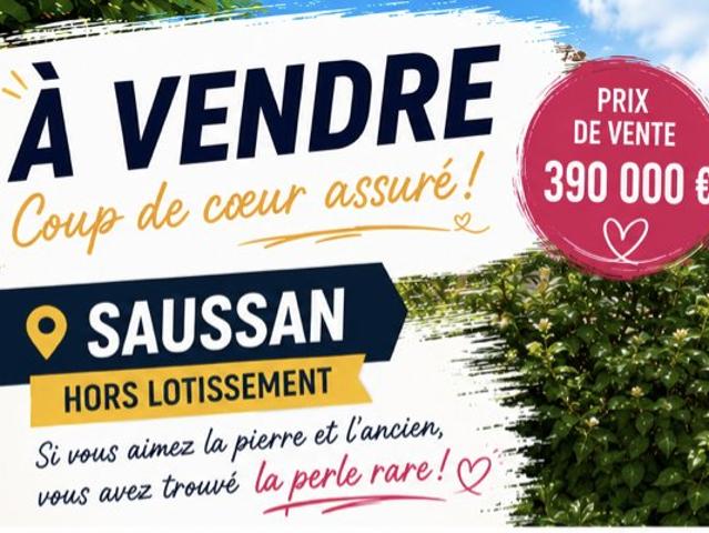 Maison vente à Montpellier, Saussan