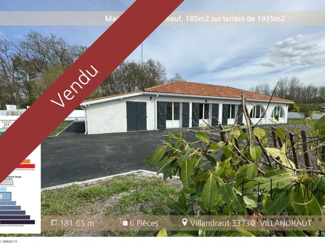 Maison vente à Langon, Villandraut