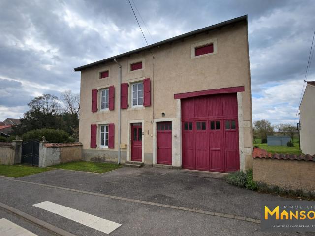 Maison vente à Lunéville, Courbesseaux