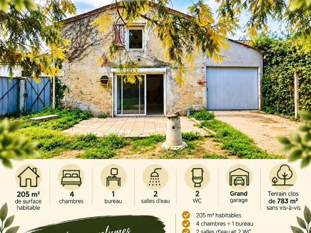 Maison vente à Saint-Aubin-de-Blaye, Gironde