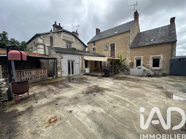 Maison vente à Issoudun, Pruniers