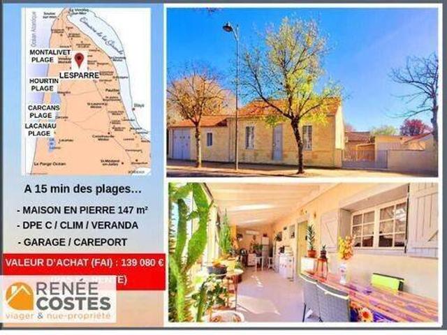 Maison vente à Lesparre-médoc, Cantelaude