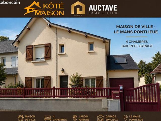 Maison vente à Le Mans
