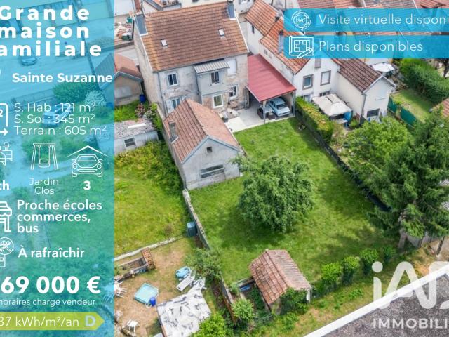 Maison vente à Sainte-Suzanne, Doubs