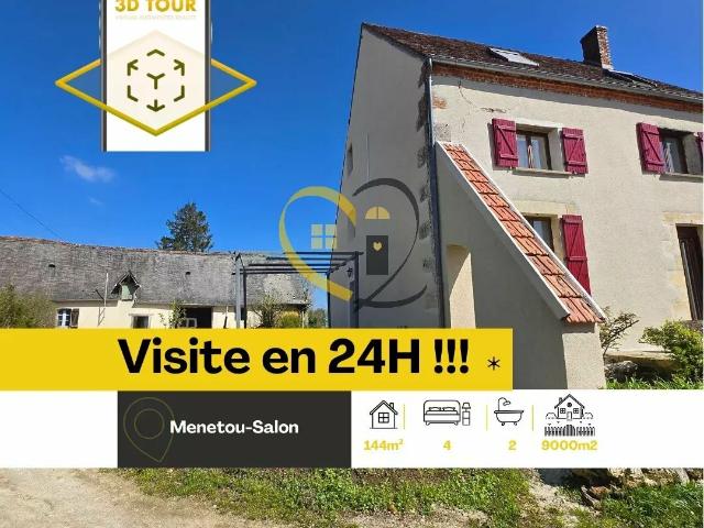 Maison vente à Bourges, Saint-martin-d'auxigny