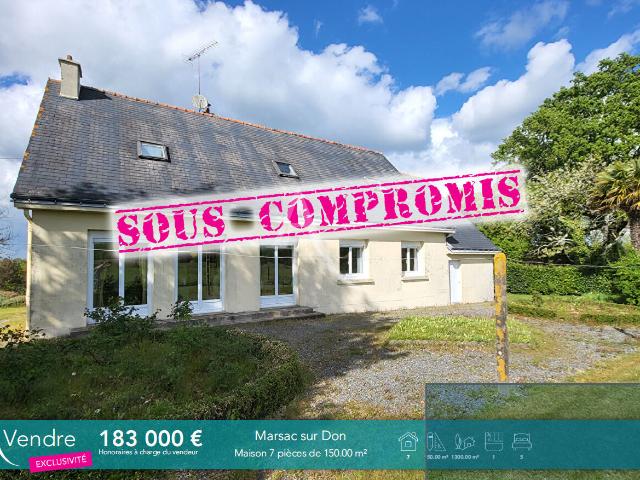 Maison vente à Châteaubriant-Ancenis, Marsac-sur-don