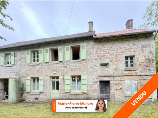 Maison vente à Aubusson, Poussanges