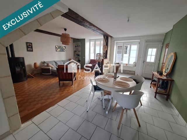 Maison vente à Chinon, L'ile-bouchard
