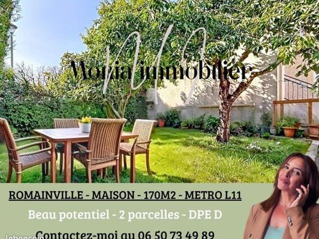 Maison vente à Romainville
