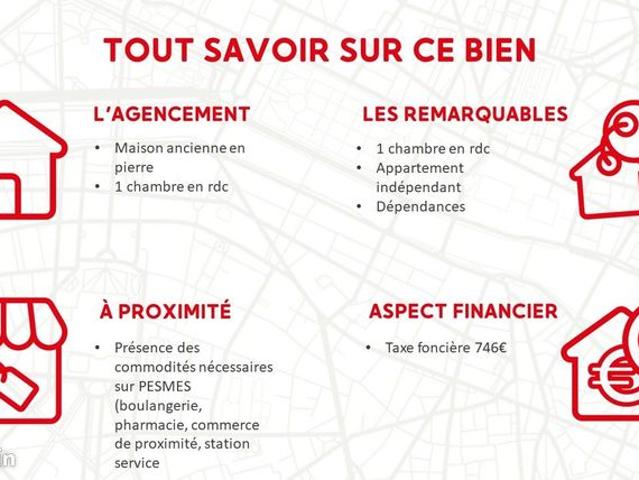 Maison vente à Vesoul, Pesmes