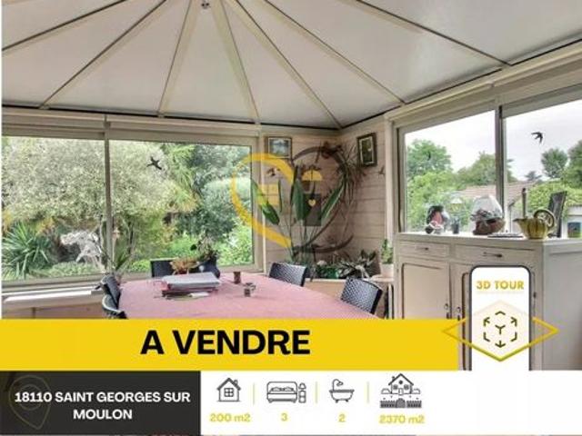 Maison vente à Bourges, Saint-georges-sur-moulon