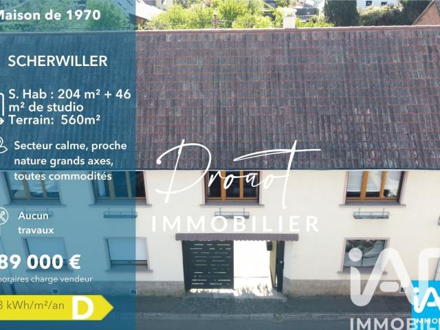 Maison vente à Sélestat-Erstein, Scherwiller