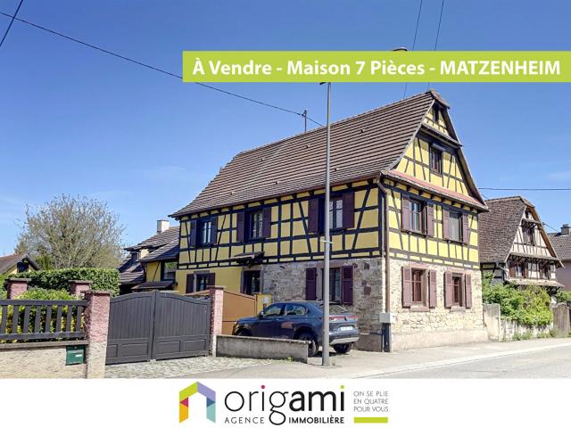 Maison vente à Sélestat-Erstein, Osthouse