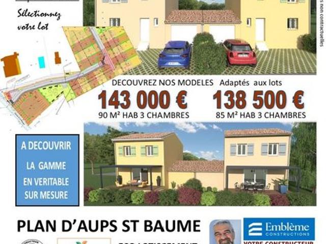 Maison vente à Brignoles, Plan-d'aups-sainte-baume