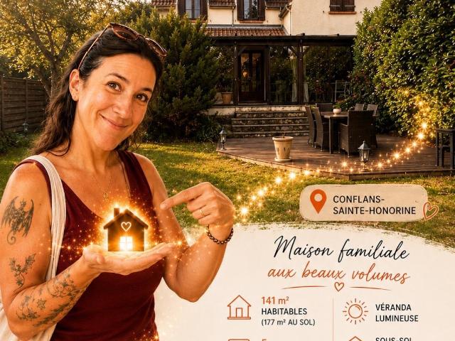 Maison vente à Saint-Germain-en-Laye, Conflans-sainte-honorine