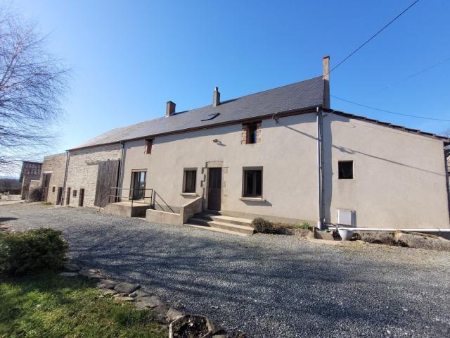 Maison vente à Aubusson, Boussac-bourg