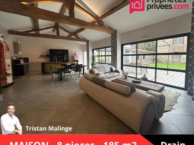 Maison vente à Cholet, Drain