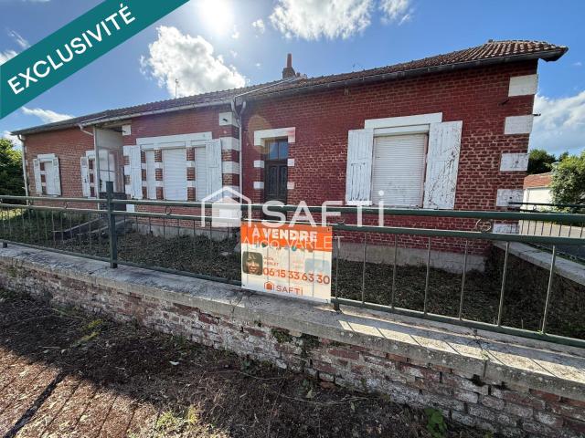 Maison vente à Saint-Quentin, Montescourt-lizerolles