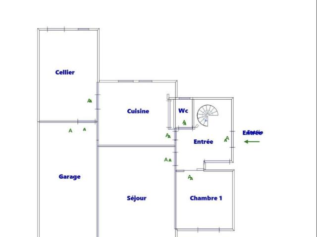 Maison vente à Cosne-Cours-sur-Loire, Cosne-cours-sur-loire