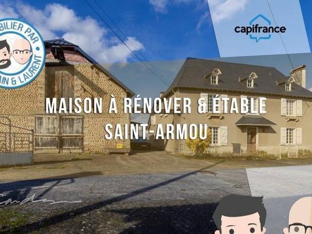 Maison vente à Saint-armou Maison vente à Saint-armou