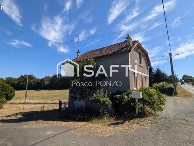 Maison vente à Aubusson, Boussac-bourg