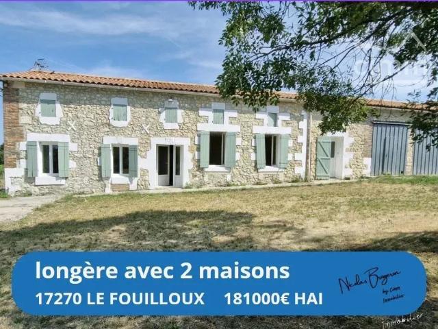 Maison vente à Jonzac, Le Fouilloux